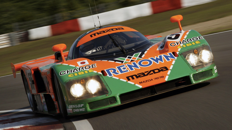 Illustration for article titled The Miata RF Looks So Much Faster In Famous Le Mans 787B Livery